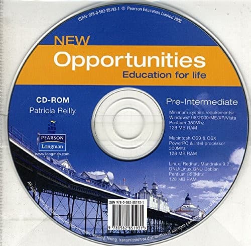 Portada de Opportunities Global Pre-Intermediate CD-ROM New Edition