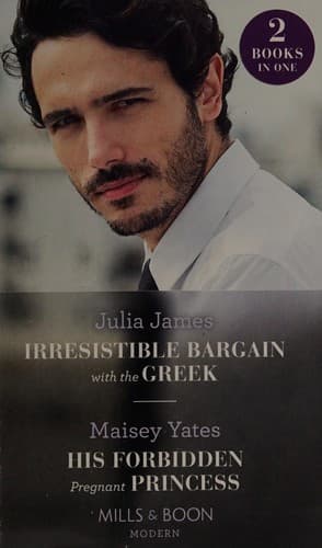 Portada de Irresistible Bargain with the Greek His Forbidden Pregnant Princess P/