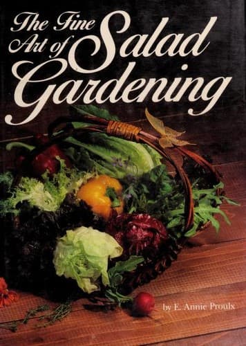 Portada de The fine art of salad gardening