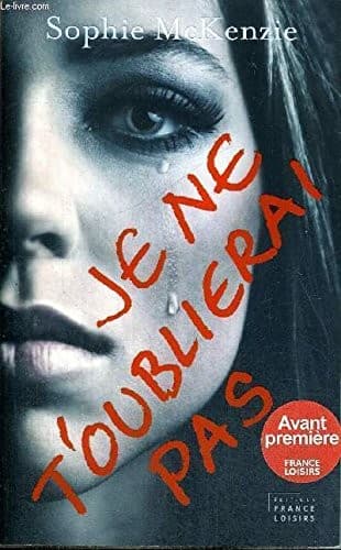Portada de Je ne t'oublierai pas