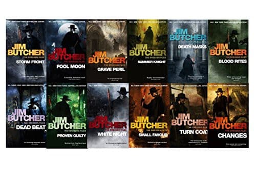 Portada de Jim Butcher the Dresden Files Series Set