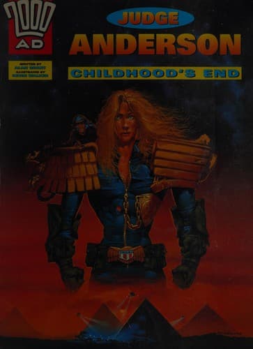 Portada de Judge Anderson: childhood's end