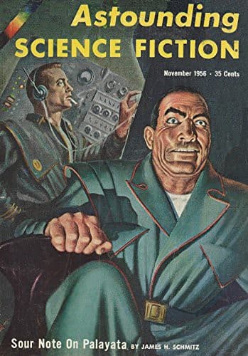 Portada de Astounding Science Fiction, November 1956