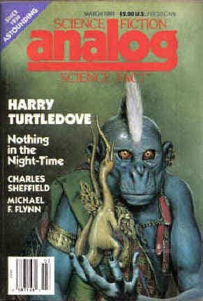 Portada de Analog Science Fiction and Fact, March 1989
