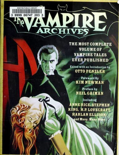 Portada de The Vampire Archives