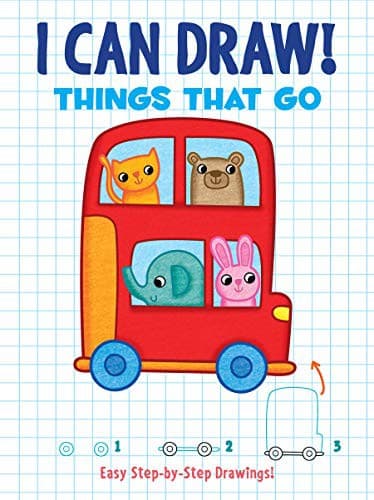 Portada de I Can Draw! Things That Go