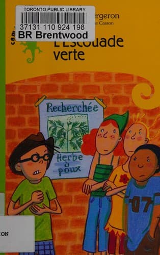 Portada de L'escouade verte