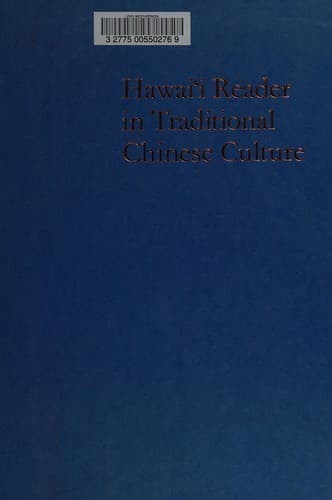 Portada de Hawai'i reader in traditional Chinese culture