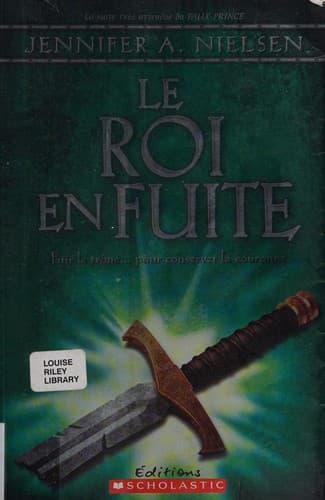Portada de Le roi en fuite