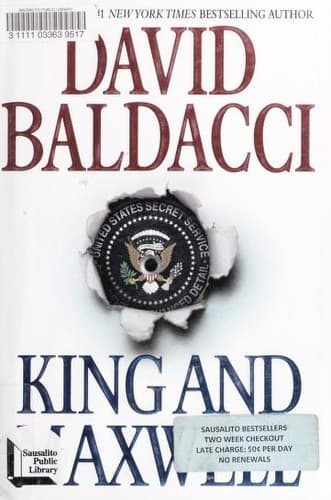 Portada de King and Maxwell