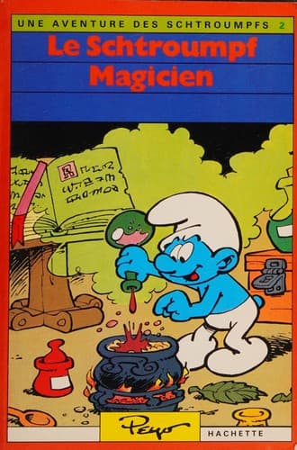 Portada de Le Schtroumpf magicien