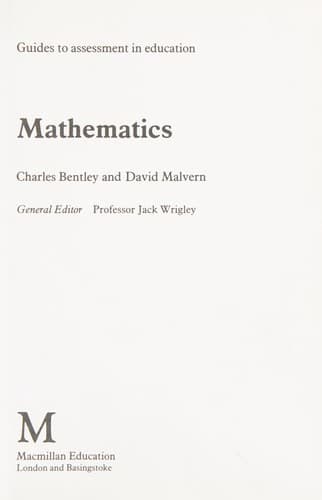 Portada de Mathematics