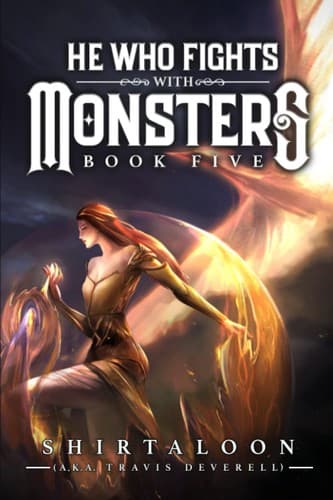 Portada de He Who Fights with Monsters 5