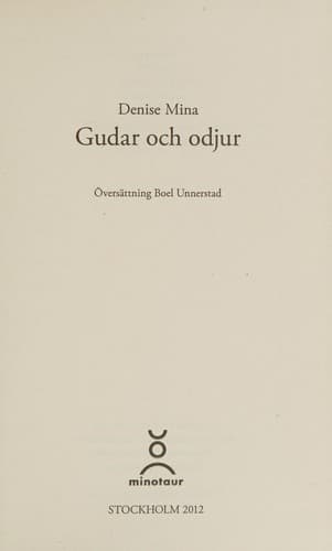 Portada de Gudar och odjur