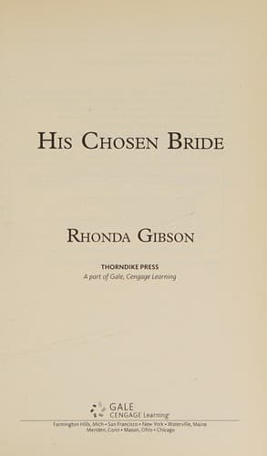Portada de His chosen bride