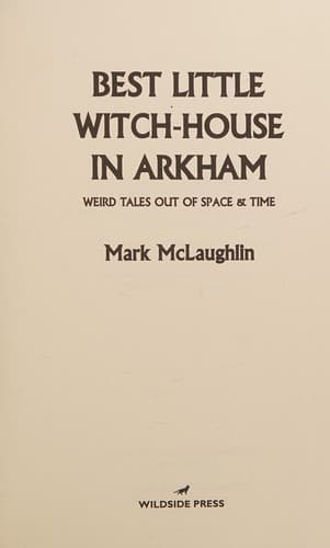 Portada de Best Little Witch-House in Arkham