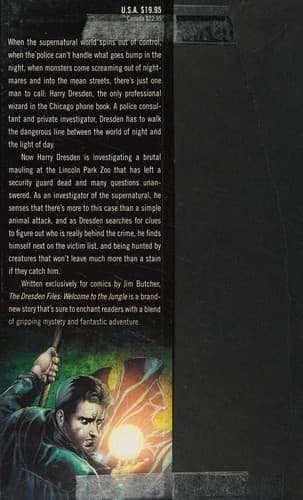 Portada de Jim Butcher's the Dresden files
