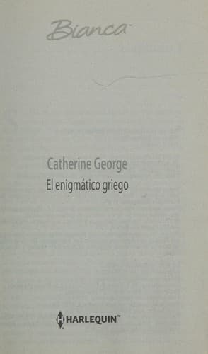Portada de El enigmático griego