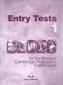 Portada de Entry Tests & Practice Tests for the Revised CPE 1