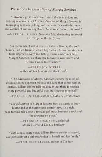 Portada de The education of Margot Sanchez
