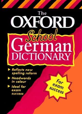 Portada de Oxford School German Dictionary (Bilingual Dictionary)