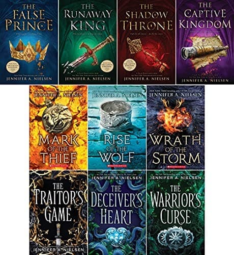 Portada de Jennifer A. Nielsen Set of 10 Books