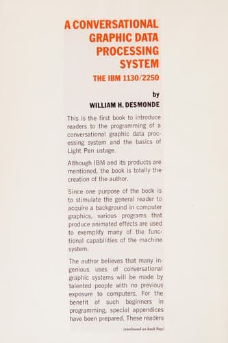 Portada de A conversational graphic data processing system