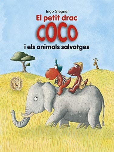 Portada de El petit drac Coco i els animals salvatges