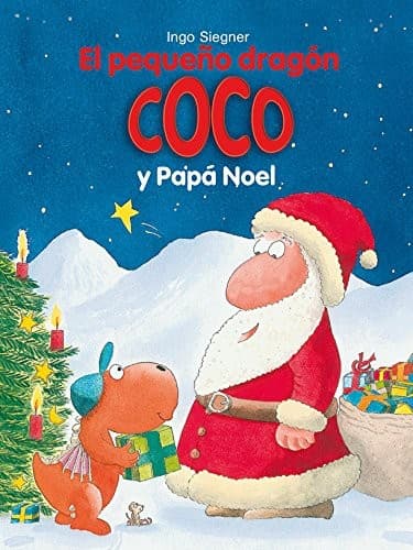 Portada de El pequeño dragón Coco y Papá Noel
