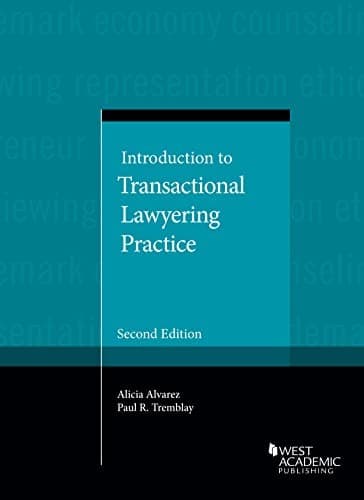 Portada de Introduction to Transactional Lawyering Practice