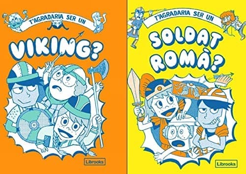 Portada de T'agradaria ser un viking o un soldat romà?