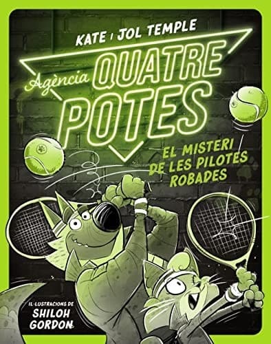 Portada de Agència Quatre Potes 3. El misteri de les pilotes robades