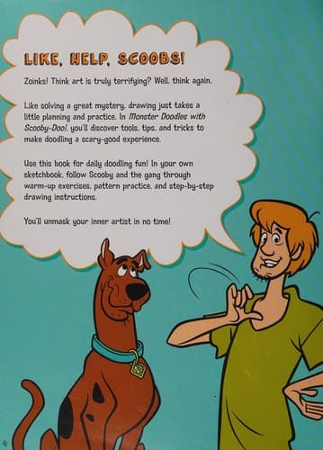 Portada de Monster Doodles with Scooby-Doo!