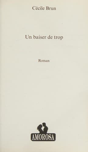 Portada de Un baiser de trop (French Edition)