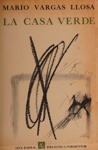 Portada de la casa verde