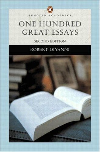 Portada de One hundred great essays -- second edition
