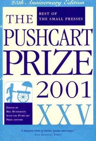 Portada de The Pushcart Prize XXV