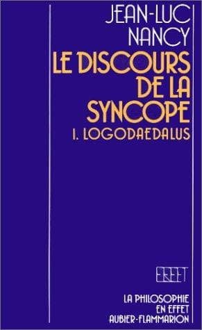 Portada de Le discours de la syncope