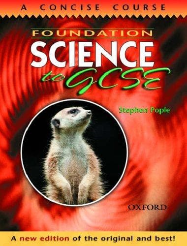 Portada de Foundation Science to GCSE