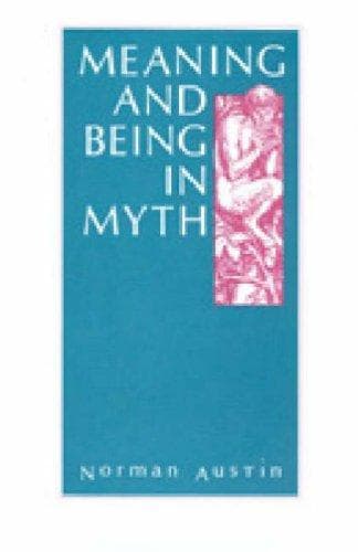 Portada de Meaning and being in myth