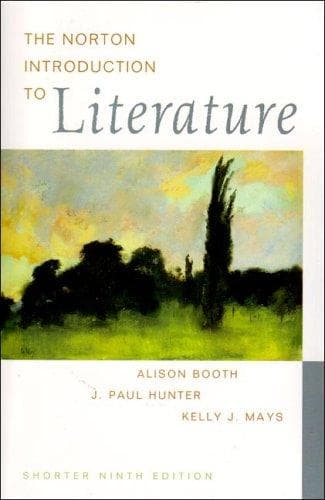 Portada de The Norton introduction to literature--shorter ninth edition