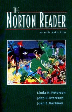 Portada de The Norton Reader -- Ninth Edition