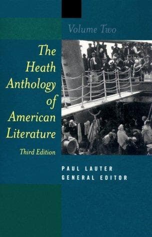 Portada de The Heath anthology of American literature