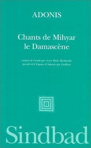 Portada de Chants de Mihyar le Damascène