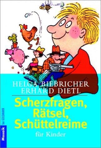 Portada de Scherzfragen, Rätsel, Schüttelreime für Kinder.