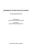 Portada de Österreich und Deutschlands Grösse