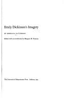 Portada de Emily Dickinson's imagery