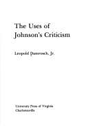 Portada de The uses of Johnson's criticism