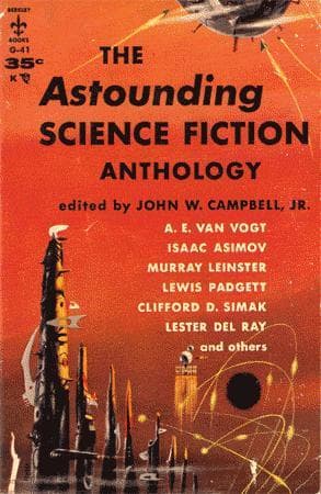Portada de The Astounding science fiction anthology