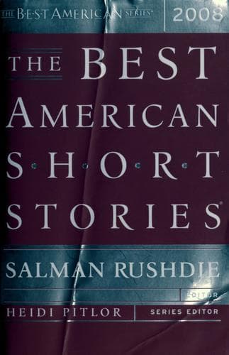 Portada de The Best American Short Stories 2008